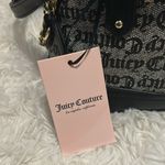 Juicy Couture  Black and White Logo Mini Shoulder Bag NWT Photo 6