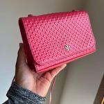 Tory Burch  Marion Embossed Shrunken Pink crossbody Bag Photo 1