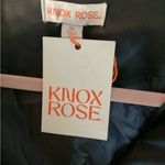 Knox Rose  Zipppered Black Coat With Pockets XXL NWT Photo 2
