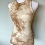 Organic Cotton Racerback Tank | EUC | Size XS | Neutral Tye Dye Photo 4