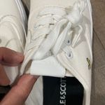 Lyle & Scott Unisex White Canvas Sneakers US Women 8.5 Men 7 Minimalist Timeless Photo 12