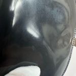 Gucci Wallet Black Patent Leather Belt Buckle Clip Vintage Photo 5