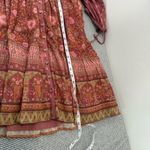 Spell and the Gypsy Utopia Tunic Mini Dress in Berry Size L Pink Size L Photo 13