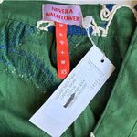 Never A Wallflower NWT Square Neck Maxi Dress Women’s Size XS Crewel Work Green Photo 6