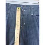 Level 99 Anthropologie Wide Leg Jeans Women 28 Dark Wash Lyocell Blend Y2K Blue Photo 6
