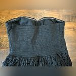 American Eagle Strapless Eyelet Size 0  Black Dress Photo 5