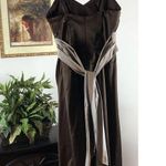 Impression Bridal Women’s Brown Spaghetti Strap V Photo 5