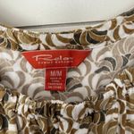 Tommy Bahama Relax  Women’s Medium Brown White Dress Tank Photo 1