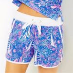 Lilly Pulitzer Trista Knit Short Patriotic Sailboats Photo 0