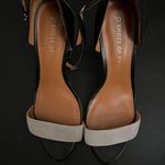 Shoes of Prey Ankle Strap Sandal.   8US / 38.5EUB, BLACK/ GREY Photo 1