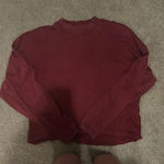 Aerie  Burgundy Mock neck Long sleeve   Photo 0