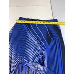 Christopher & Banks  Blue Maxi Skirt Abstract‎ Print Elastic Waist Medium Photo 10