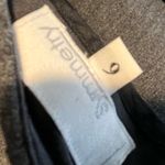 Vintage Symmetry Black Embellished Pencil Skirt SZ 6 Pleated Flare Tweed Floral Photo 6