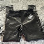 Spanx  Red Hot All Over Faux Leather Leggings NWT Photo 1