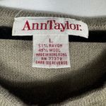 Ann Taylor  Sleeveless Sweater Dress Wool Blend Knit Tank Top Large Photo 1