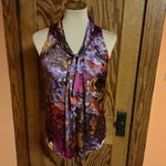 Adiva dressy bright watercolor sleeveless blouse Photo 6