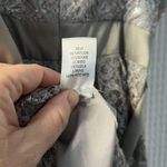 Oleg Cassini  size 10 dress vintage-inspired gray/silver metallic cocktail party Photo 4