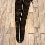 PINK - Victoria's Secret  women's XS green/black camo sequin jogger sweatpants Photo 4