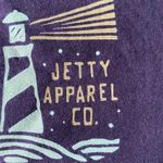 new Jetty ☀︎︎ Super Soft Skullhouse Surfer Tee T Shirt☀︎︎ Oxblood Purple Size XL Photo 6