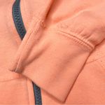 Nike Orange Grey Full Zip Athletic Workout Hoodie Jacket Extra Small Photo 10