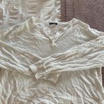 Brandy Melville Long Sleeve Henley White Photo 0