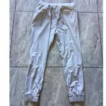 YoungLA Pants Mens XL Light Gray YLA251 Gym Joggers Zip Pockets Elastic Cuffs Photo 3