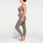 SKIMS  COZY KNIT DRAWSTRING LEGGING NWT size XXS Grey‎ Chalk Photo 6