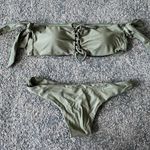 Boutique 2468 Clearance off shoulder olive swimsuit set  Photo 0