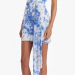 Amanda Uprichard Blue and white  dress  Photo 0