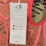 Emery Rose Mesh Embroidered Cropped Top Orange Size L Photo 4