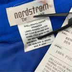 Nordstrom Vintage Pencil Skirt Deadstock Blue Faux Wrap Professional Blue NWT Photo 4