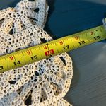 Rebellion  Cream Crochet Women's Top Photo 7