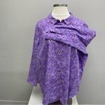 Woman Within  Long Sleeve Button Down Blouse. Size 30/32 Photo 1
