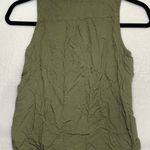 H&M  Green Sleeveless Button Down Shirt Size 11-12Y Photo 6
