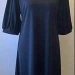 Chadwick's - Black Quarter Puffy sleeve Dress Size 16 Photo 0