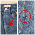 RE/DONE  Originals 70s Pocket Wide Leg Jeans Size 25 Blue Photo 6