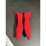 VIVAIA Pointed Toe Ballet Flats Aria 5 Ruby Red Slip On Shoes‎ Womens 36.5 US 6 Photo 3