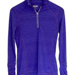 Kirkland Signature  Women’s Athletic 1/4 Zip Top Jacket Size‎ Small Purple Photo 0