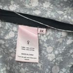 Selkie The Garden Song Bunny Romper Black Printed Floral Size 3X Photo 8