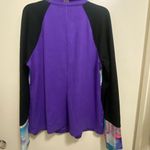 FILA Sport Womens Running Jacket Dark Purple & Print 1X XL Bust 44” Athletic Photo 5