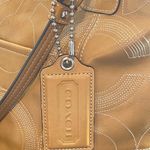 Coach  1941 Alex Gold Patent Leather Tote, Style 14265 - Gold - Preowned Photo 10