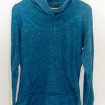 Kuhl  Cowl Neck Blue Lightweight Long Sleeve Photo 0