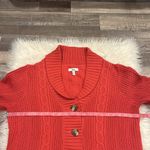 GH Bass chunky knit cotton cardigan sweater XL Photo 2