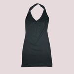 NWOT Sexy Black Halter Bodycon Mini Dress Photo 4