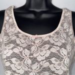 Christian Dior Vintage  Intimates Lace Tank Top Light Pink‎ Photo 1