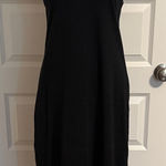 Universal Threads Universal Thread| Black Ribbed Tank Top Sleeveless Dress Photo 0
