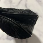 Vera Bradley  Quilted Clutch Black Patent Leather Purse with Silver Tone Accents Photo 10