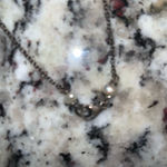 Alexis Bittar  Oval amber Lucite Pendant Necklace sterling silver pearls fall Photo 9