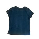 Olivia Rae  Black Ribbed Crop Tshirt Small Photo 1
