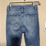 Frame  Womens Jeans Size 26 Blue Le High Skinny Medium Wash Denim Raw hems Photo 3